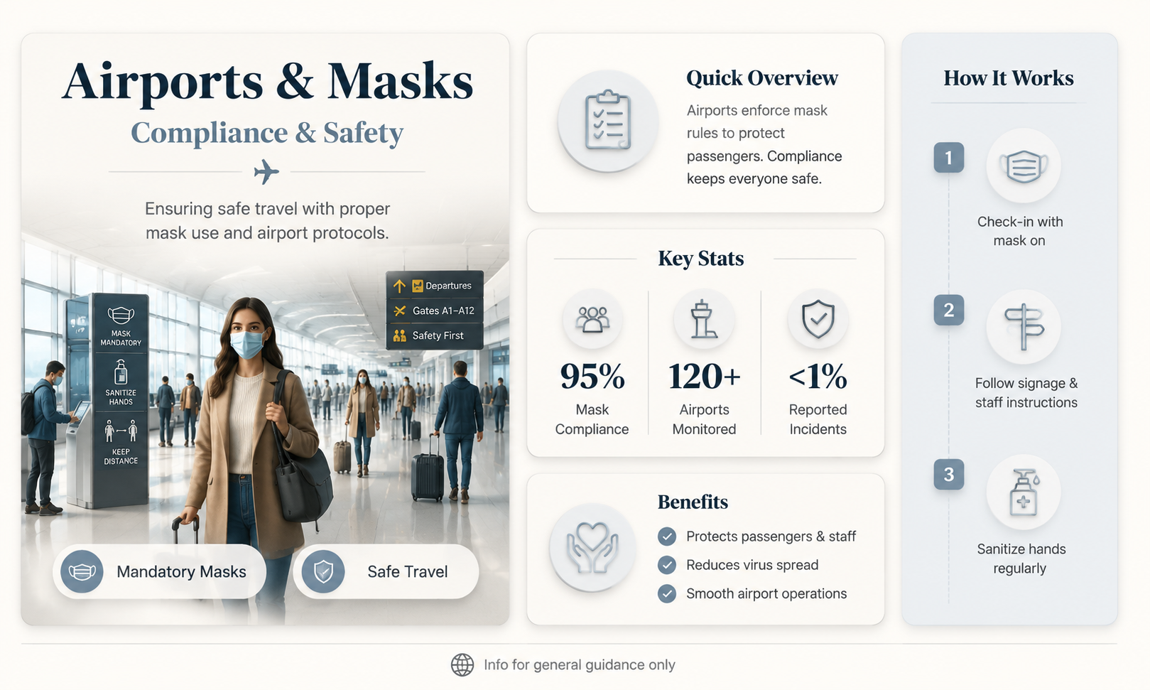 are people wearing masks at airport