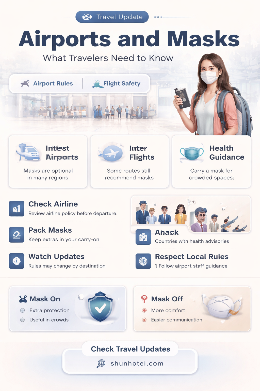 are there masks at the airport