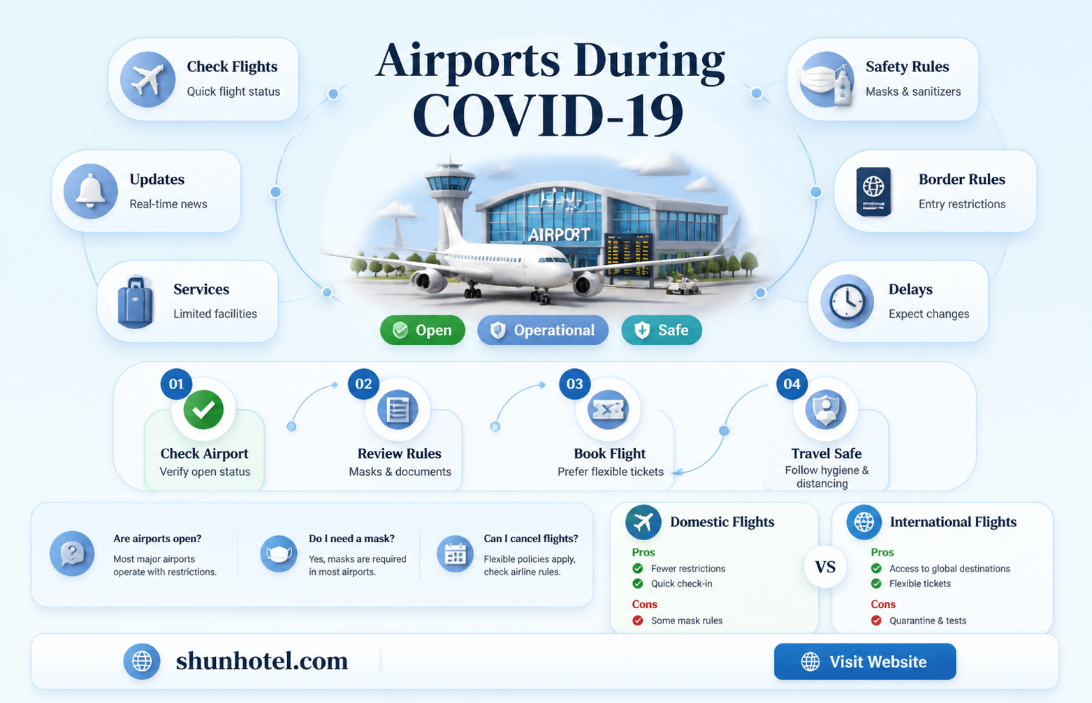 are airports open during pandemic