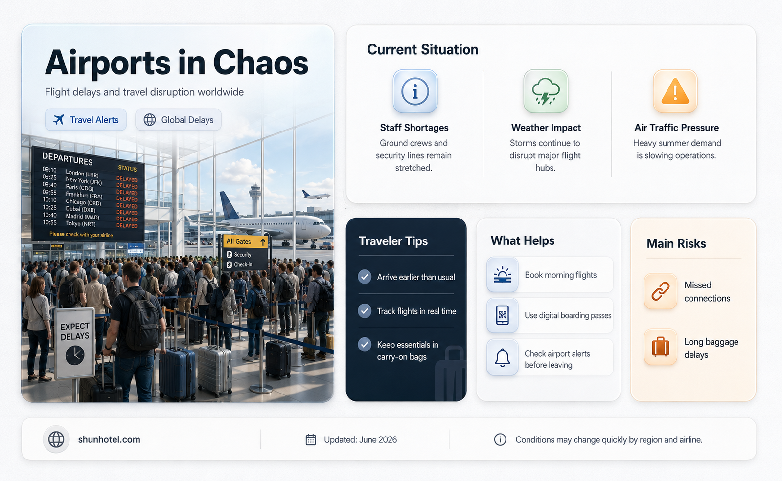are the airports still in chaos