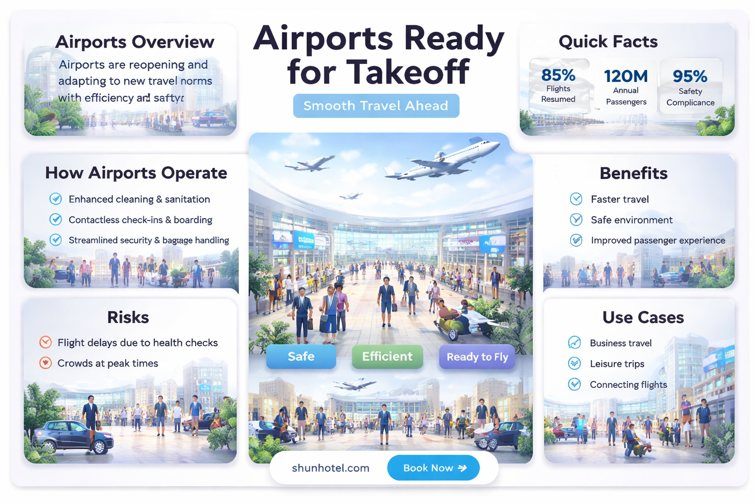 are airports up and running again