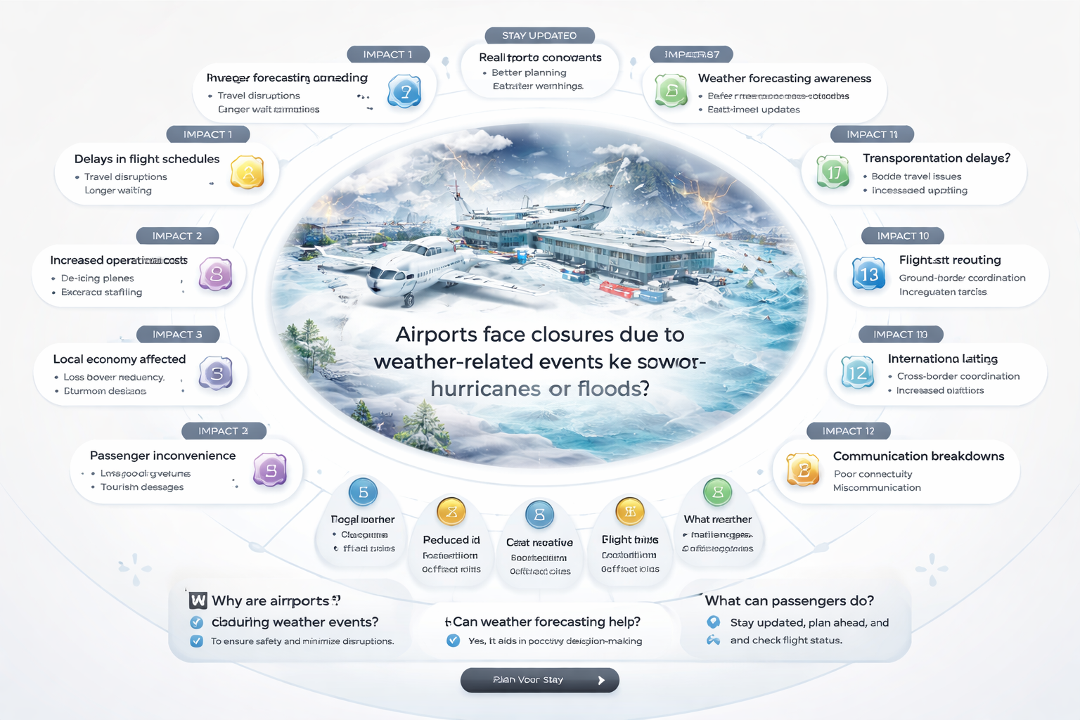 are airports closing due to weather