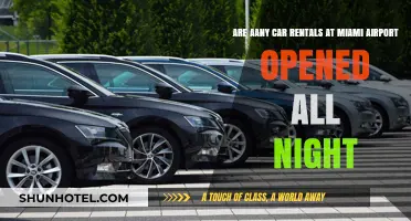 Miami Airport Car Rentals: Are Any Open 24/7?