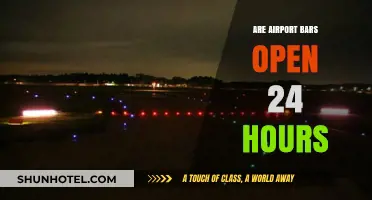Are Airport Bars Open 24/7? A Traveler's Guide to Late-Night Drinks