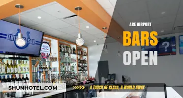Are Airport Bars Open? A Guide to Post-Security Dining and Drinks