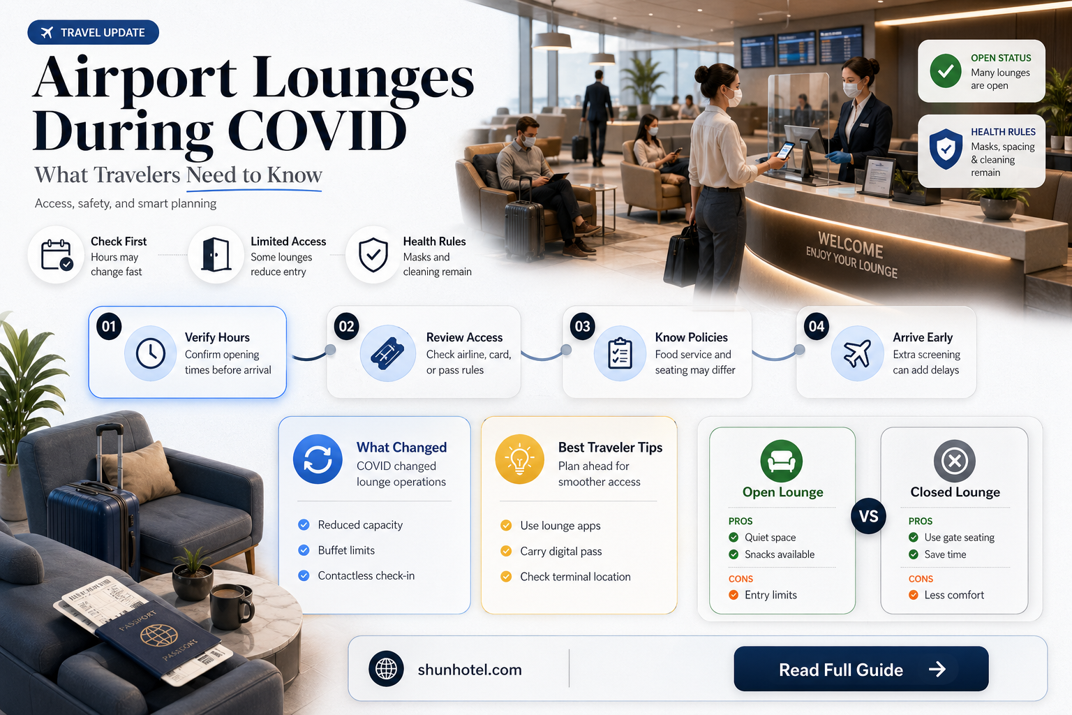 are airport lounges open covid