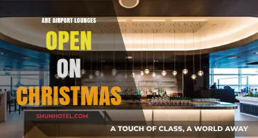 Are Airport Lounges Open on Christmas? A Holiday Travel Guide