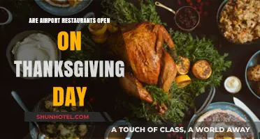 Thanksgiving Travel: Are Airport Restaurants Open on Thanksgiving Day?
