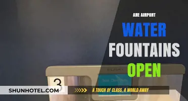 Are Airport Water Fountains Open? A Traveler's Guide to Staying Hydrated