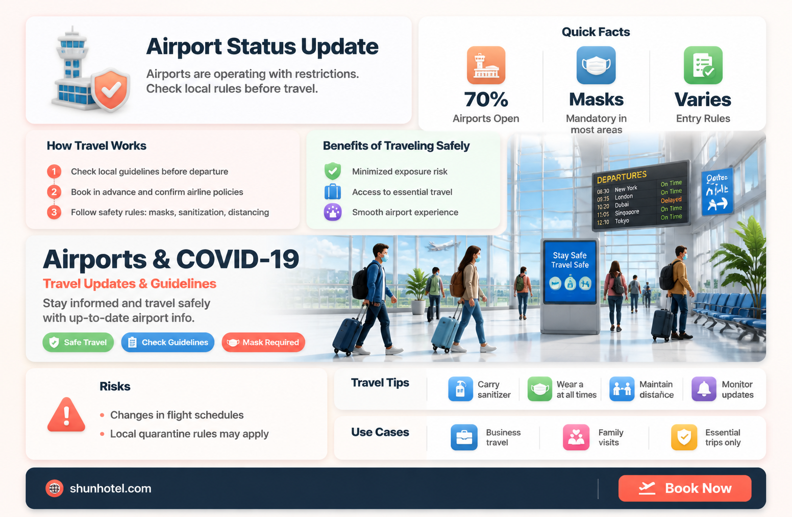 are airports open during corona