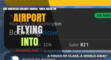 Do American Airlines Arrival Times Depend on the Destination Airport?