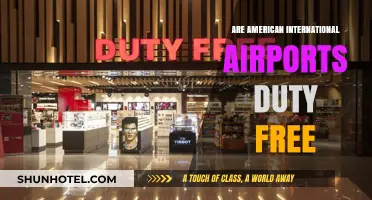 Are American International Airports Duty-Free? Exploring Shopping Options for Travelers