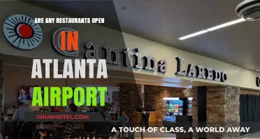 Atlanta Airport Dining Guide: Which Restaurants Are Open Now?