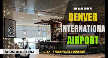 Denver Airport Bars: Are They Open for Travelers?