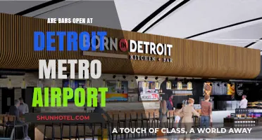 Detroit Metro Airport Bars: Open Hours and Locations Guide