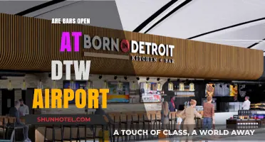 DTW Airport Bars: Open Hours and Best Spots for Travelers