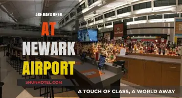 Newark Airport Bars: Are They Open for Travelers?
