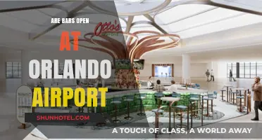 Orlando Airport Bars: Are They Open for Travelers?
