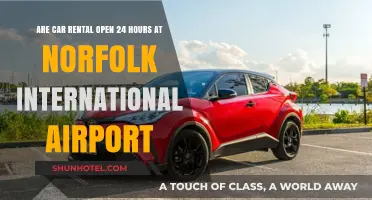 Are Norfolk International Airport Car Rentals Open 24/7?