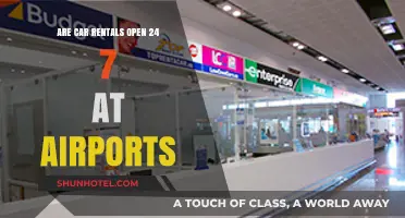 Are Airport Car Rentals Open 24/7? What Travelers Need to Know