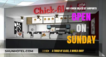 Are Airport Chick-fil-A Locations Open on Sundays?