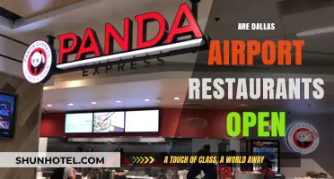 Dallas Airport Dining Guide: Are Restaurants Open for Travelers?