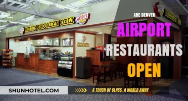 Denver Airport Restaurants: Current Open Hours and Dining Options