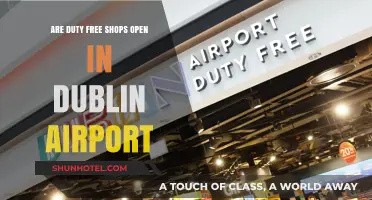 Dublin Airport Duty Free Shops: Are They Open for Travelers?