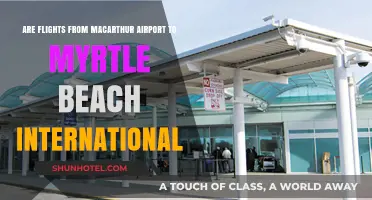 MacArthur Airport to Myrtle Beach: Direct Flights and Travel Tips