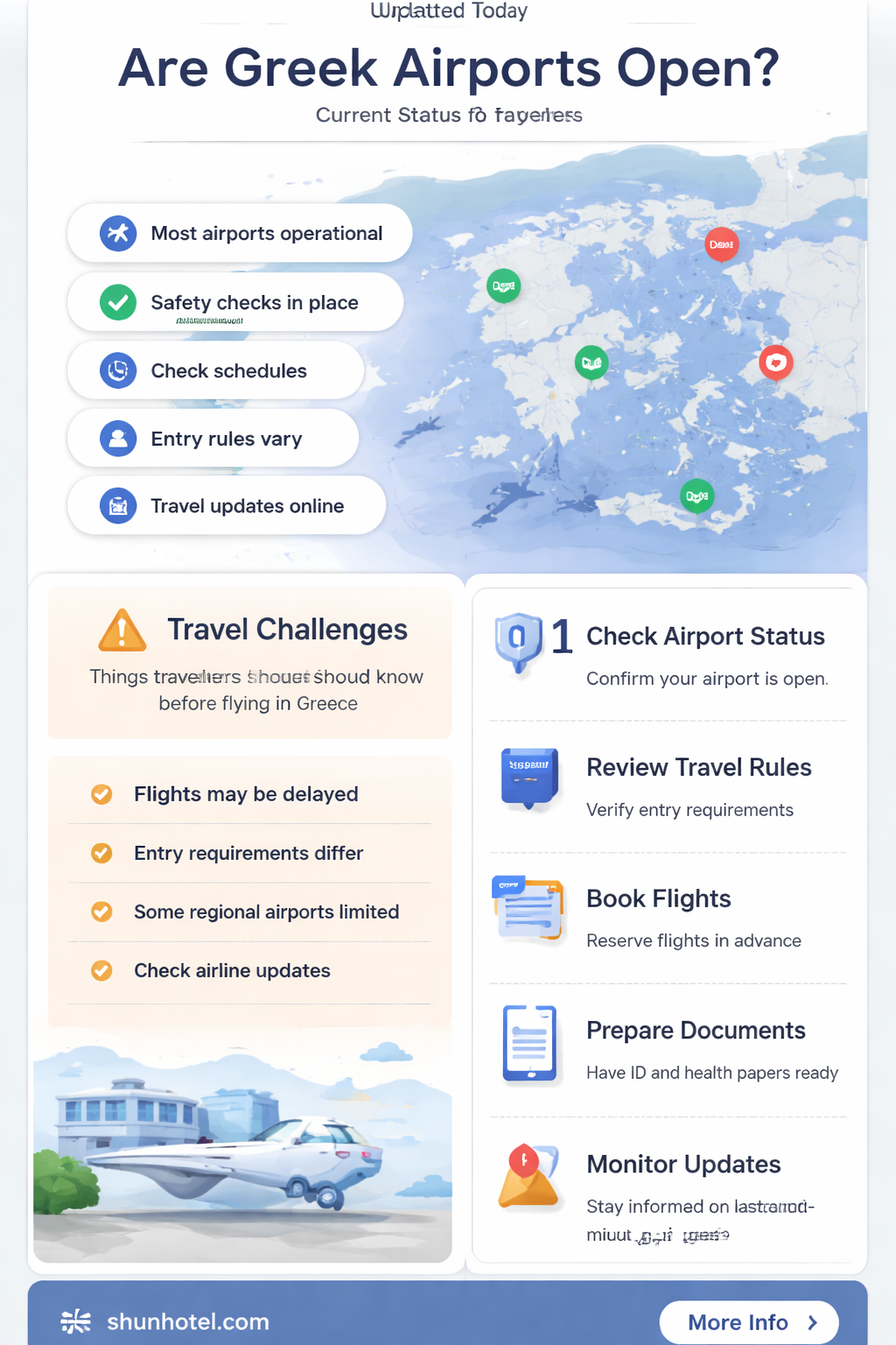 are airports open in greece