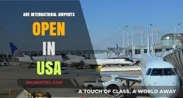 Are International Airports Open in the USA? Current Status and Updates