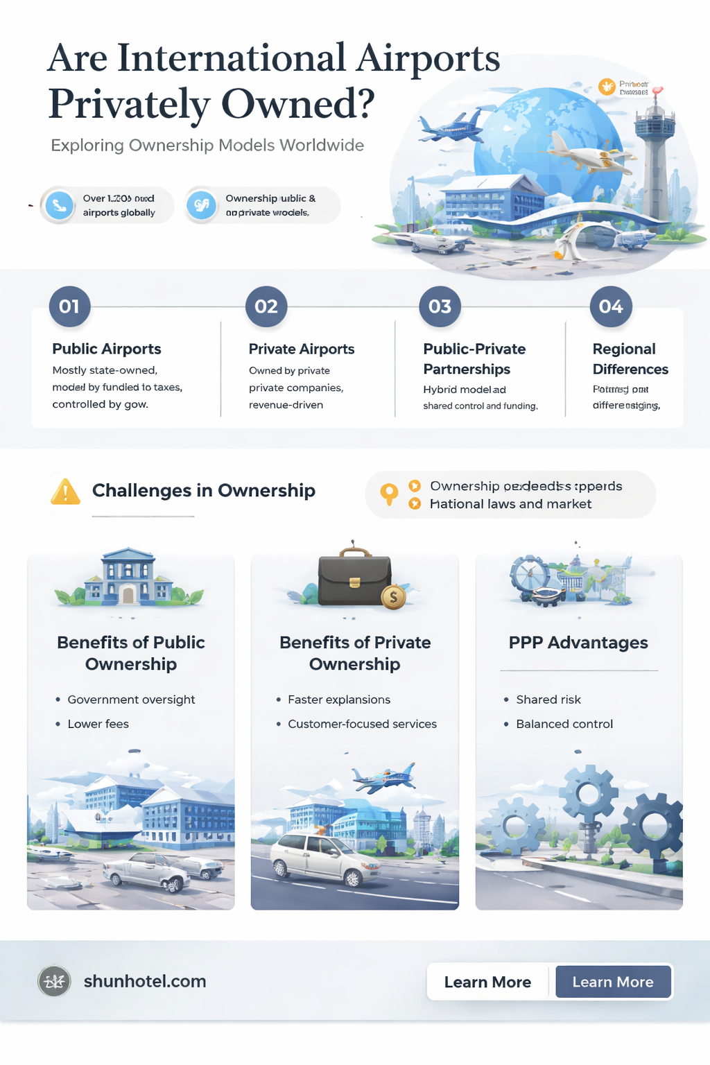 are international airports privately owned