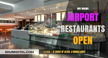 Miami Airport Dining Guide: Are Restaurants Open for Travelers?