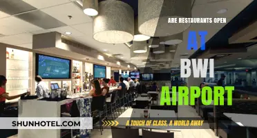 Dining at BWI: Are Airport Restaurants Open for Travelers?