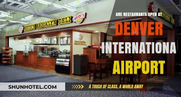 Denver Airport Dining Guide: Are Restaurants Open at DIA?