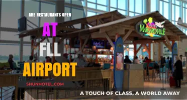 FLL Airport Dining Guide: Are Restaurants Open for Travelers?