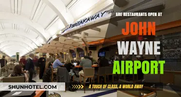 Dining at John Wayne Airport: Are Restaurants Open for Travelers?