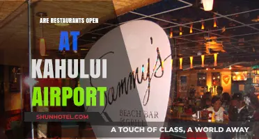 Kahului Airport Dining Guide: Are Restaurants Open for Travelers?