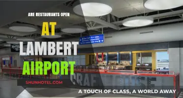 Dining at Lambert Airport: Are Restaurants Open for Travelers?