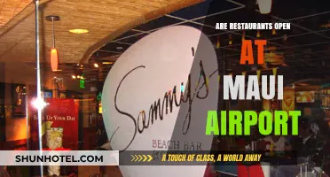 Maui Airport Dining Guide: Are Restaurants Open for Travelers?