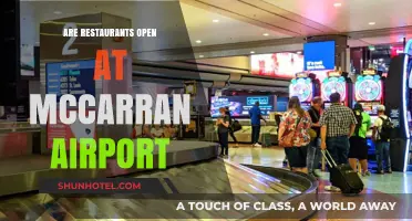 Dining at McCarran: Are Airport Restaurants Open for Travelers?