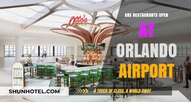 Orlando Airport Dining Guide: Are Restaurants Open for Travelers?