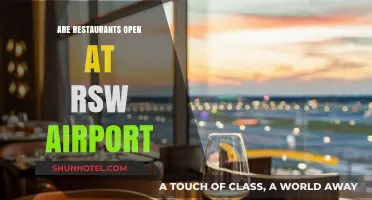 RSW Airport Dining Guide: Are Restaurants Open for Travelers?