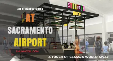 Sacramento Airport Dining Guide: Are Restaurants Open for Travelers?