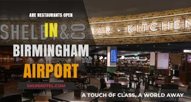 Birmingham Airport Dining Guide: Are Restaurants Open for Travelers?