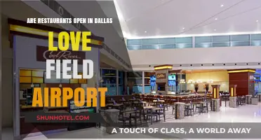 Dallas Love Field Airport Dining: Are Restaurants Open for Travelers?