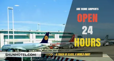Are Rome Airports Open 24/7? A Comprehensive Guide for Travelers