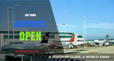 Are Rome Airports Open? Current Status and Travel Updates