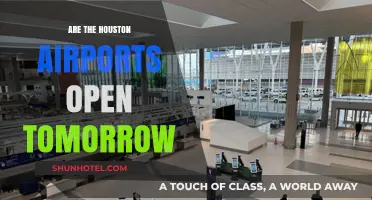 Houston Airports Operational Status: Tomorrow's Openings Confirmed or Not?