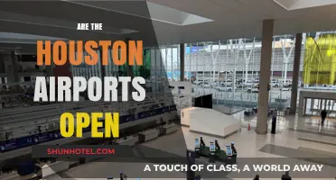 Houston Airports Operational Status: Are They Open Today?